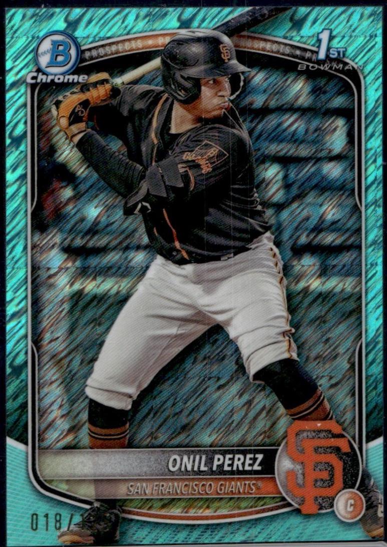 Onil Perez [Aqua X-Fractor] #BCP-134