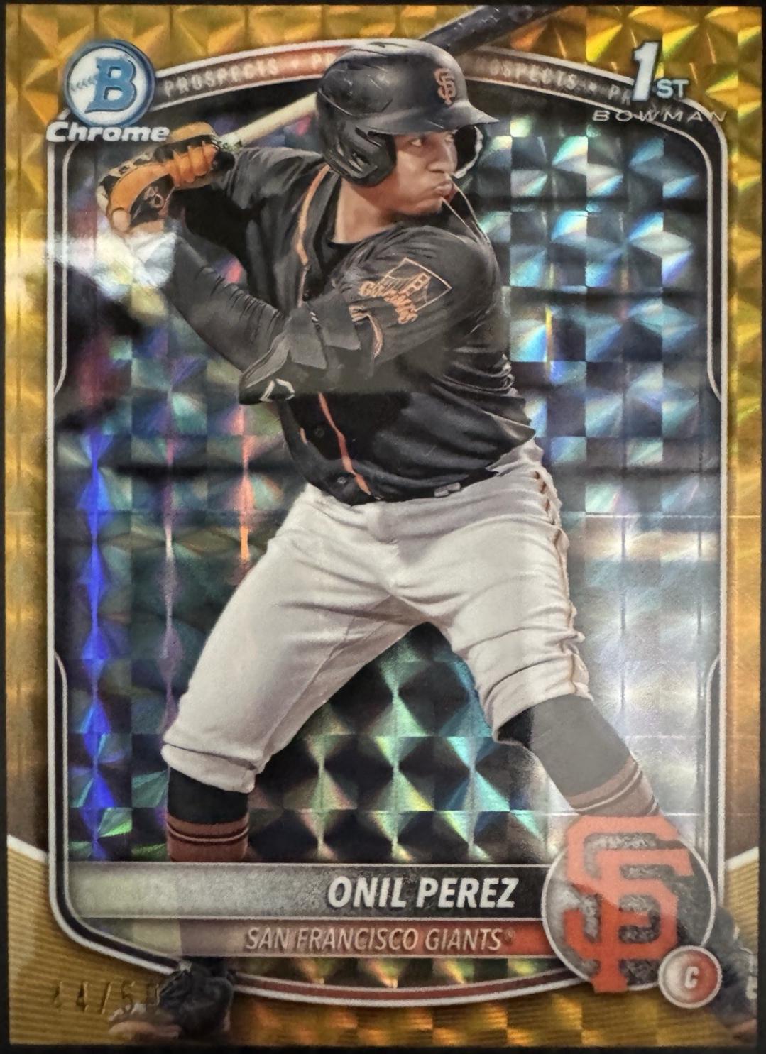 Onil Perez [Gold] #BCP-134