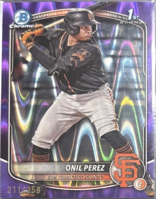 Onil Perez [Purple Wave] #BCP-134