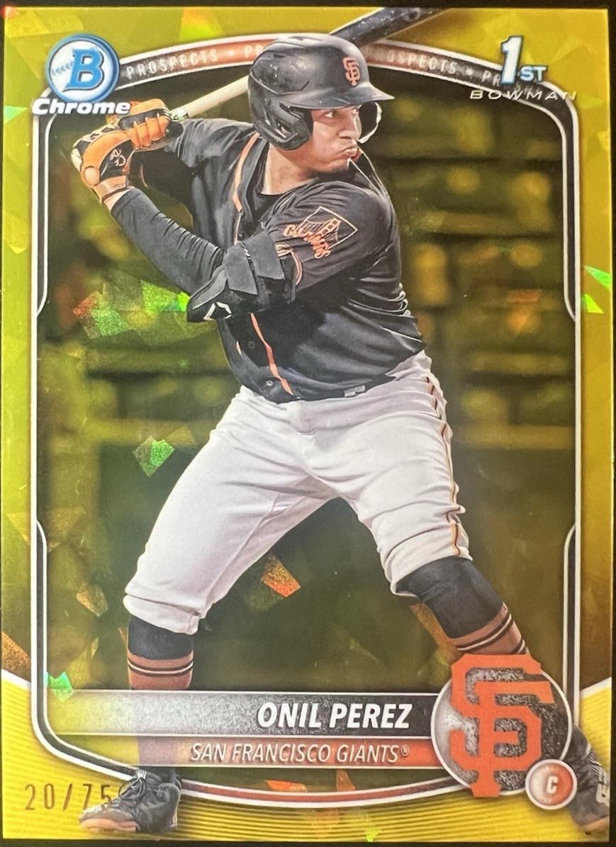 Onil Perez [Yellow Sapphire] #BCP-134