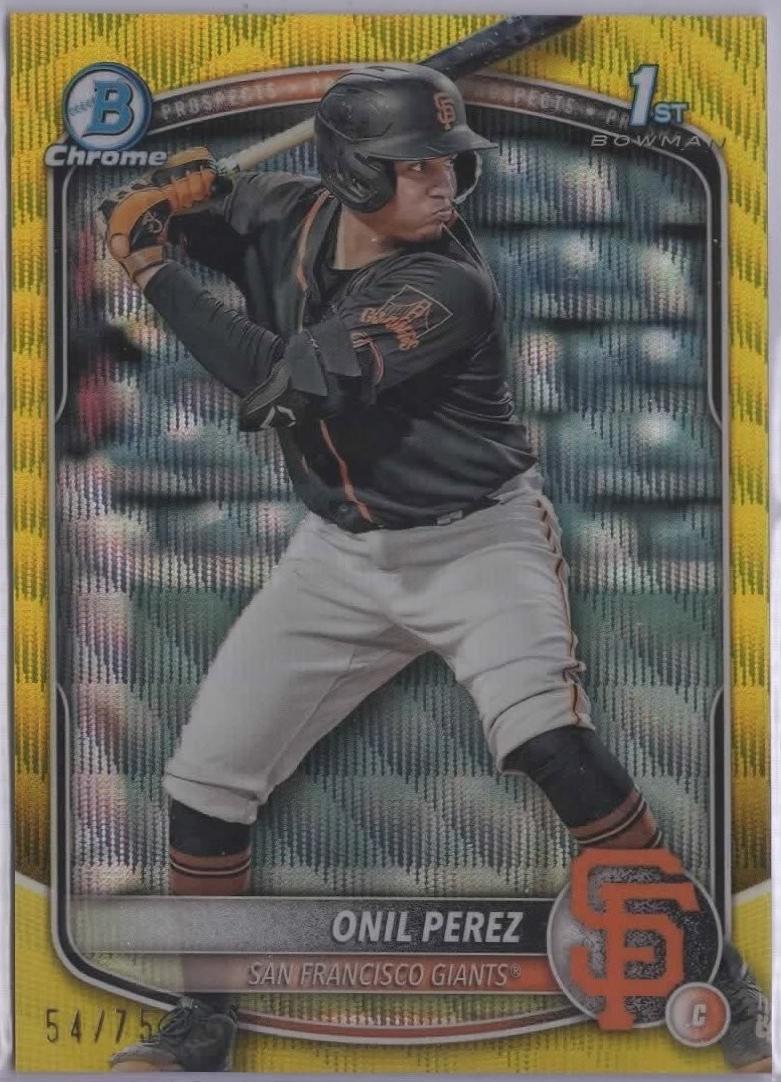 Onil Perez [Yellow Wave] #BCP-134