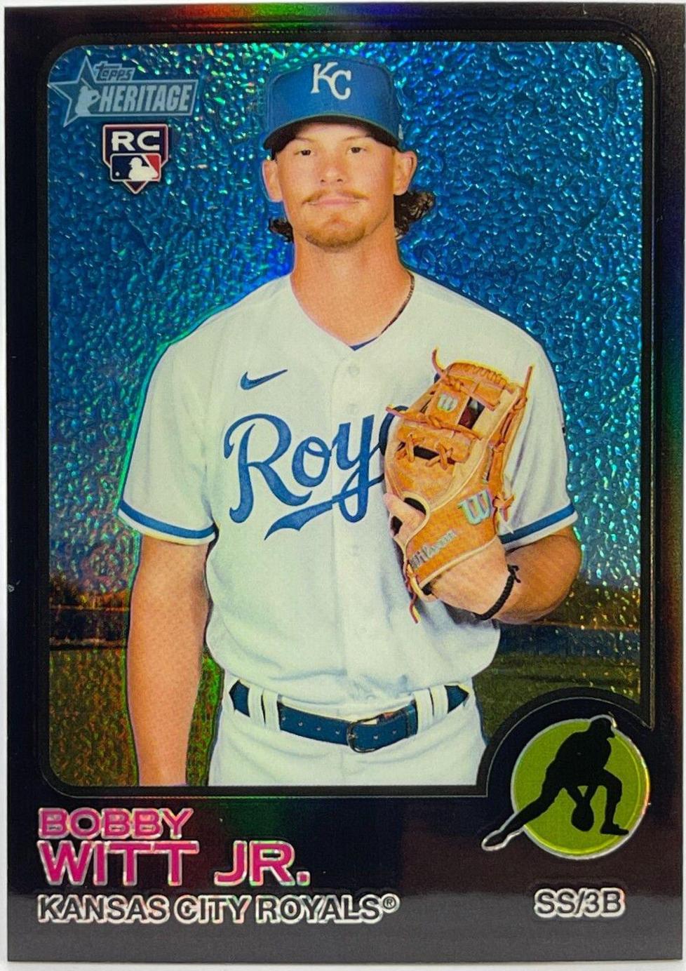 Bobby Witt Jr. [Chrome Black Border Refractor] #520