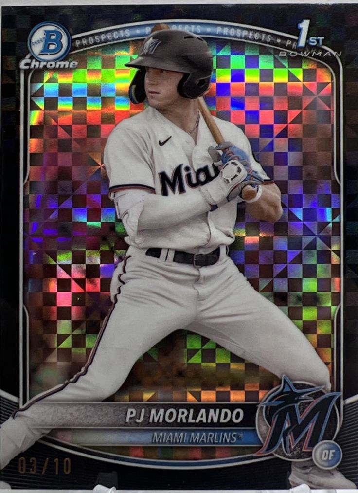PJ Morlando [Black Refractor] #BCP-91