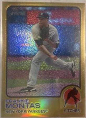 Frankie Montas [Chrome Gold Border Refractor] #509
