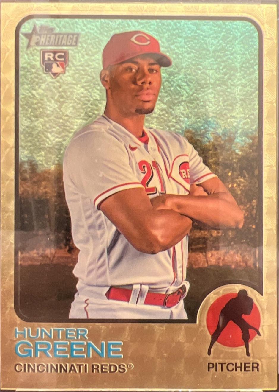 Hunter Greene [Chrome Superfractor] #694
