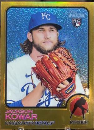 Jackson Kowar [Chrome Gold Border Refractor] #155
