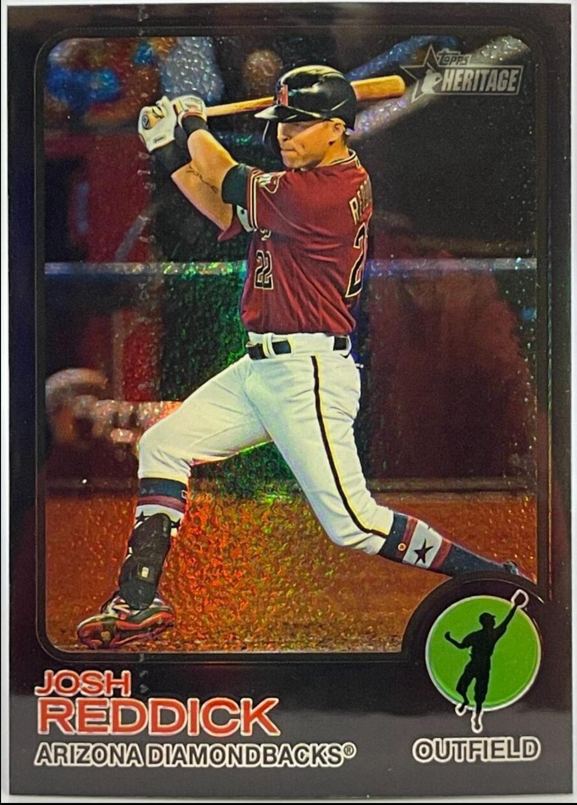 Josh Reddick [Chrome Black Border Refractor] #540