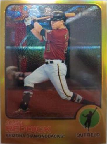 Josh Reddick [Chrome Gold Border Refractor] #540