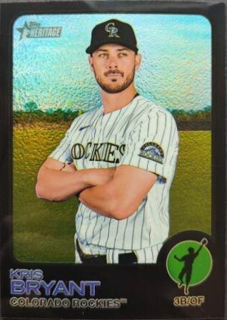 Kris Bryant [Chrome Black Border Refractor] #600
