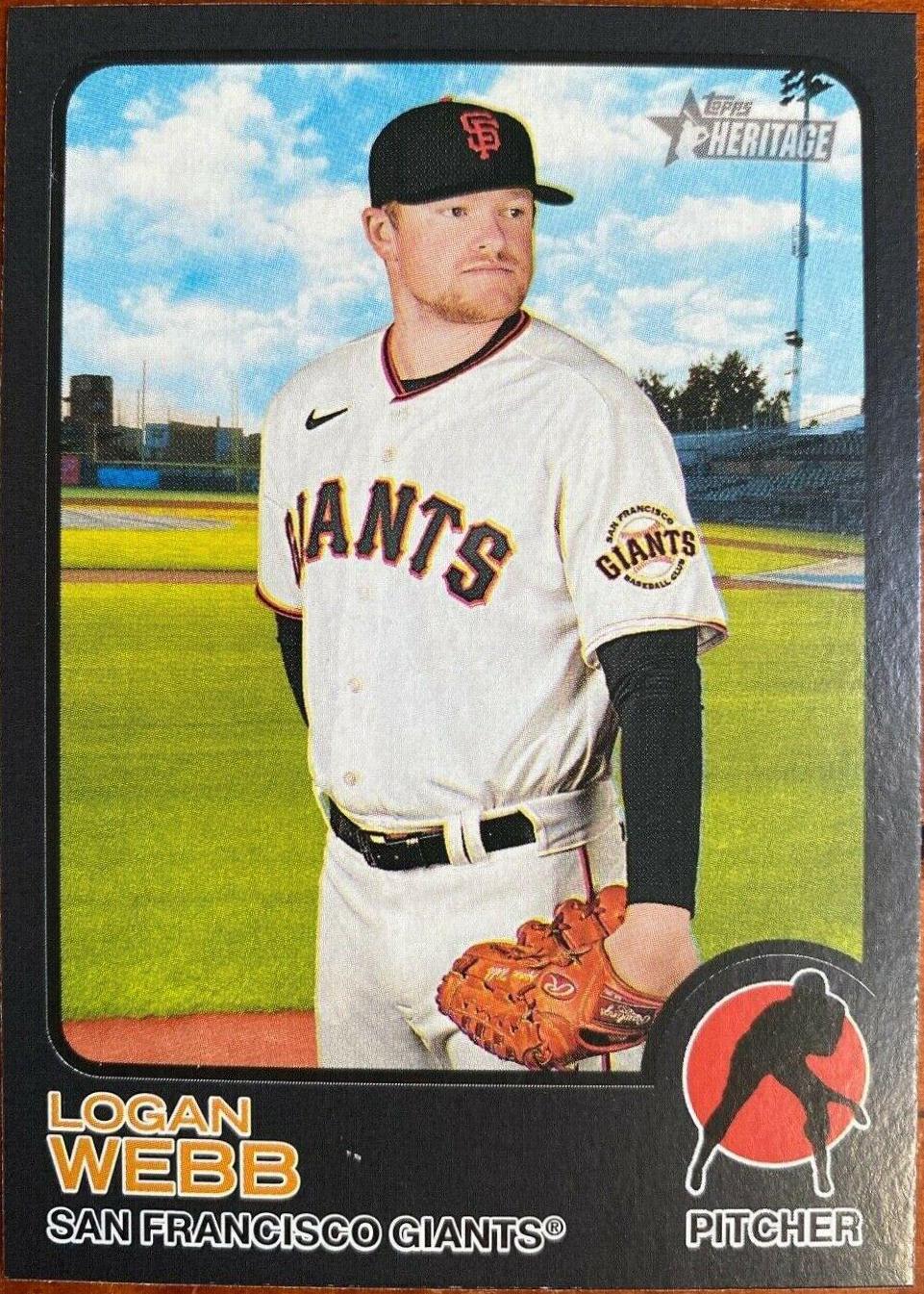 Logan Webb [Black Border] #358