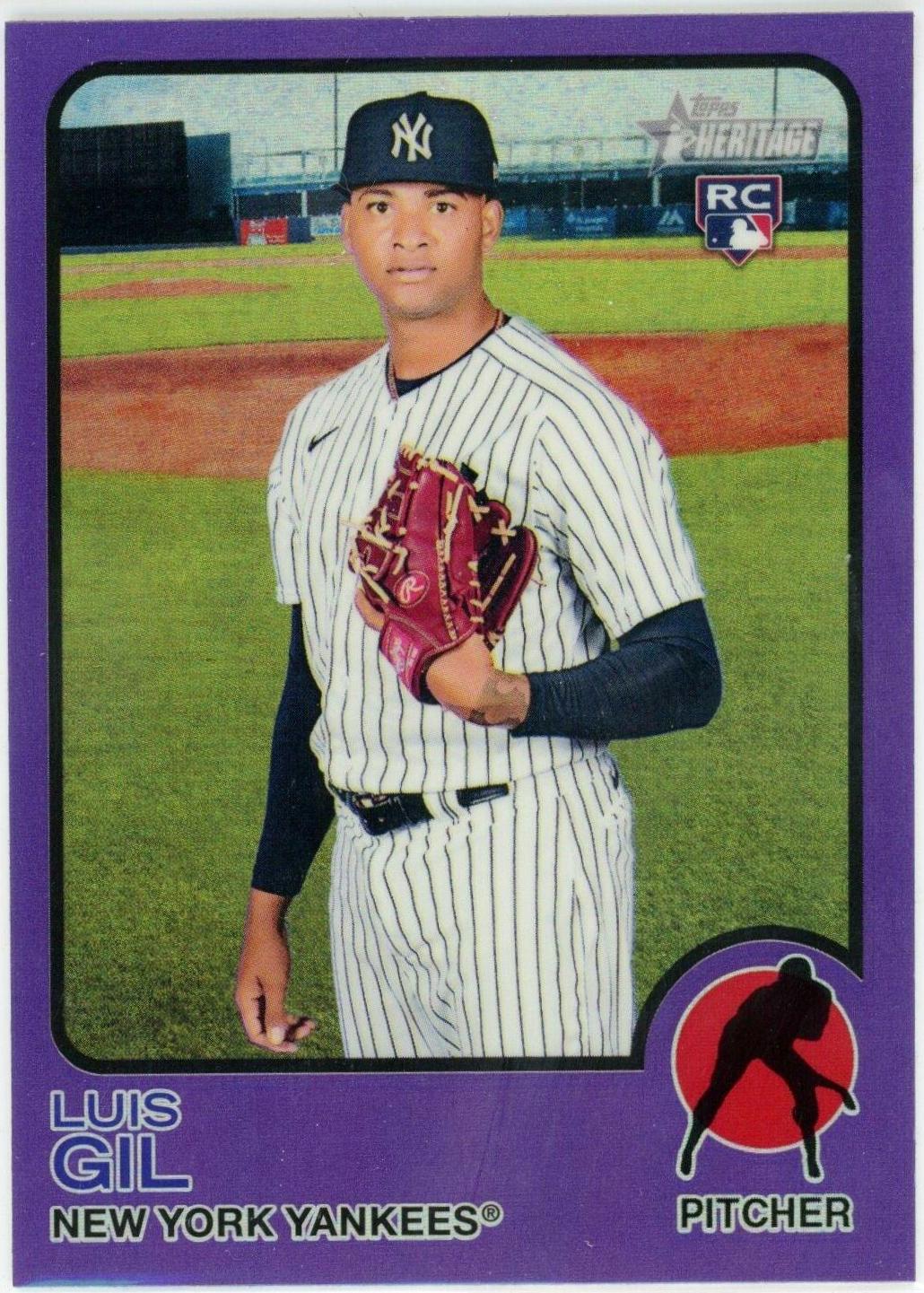 Luis Gil [Chrome Purple Refractor] #373