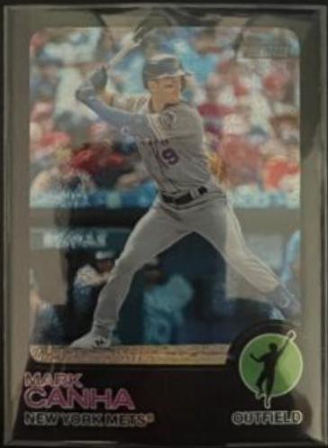 Mark Canha [Chrome Black Border Refractor] #669