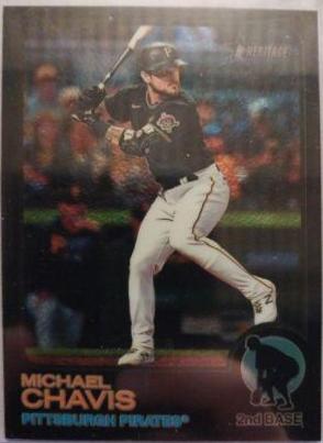 Michael Chavis [Chrome Black Border Refractor] #564