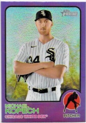 Michael Kopech [Chrome Purple Refractor] #658
