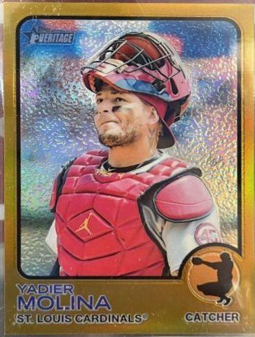 Yadier Molina [Chrome Gold Border Refractor] #279
