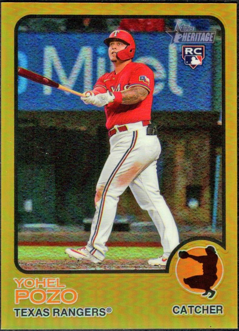 Yohel Pozo [Chrome Gold Border Refractor] #614