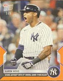 Aaron Hicks [Orange] #400