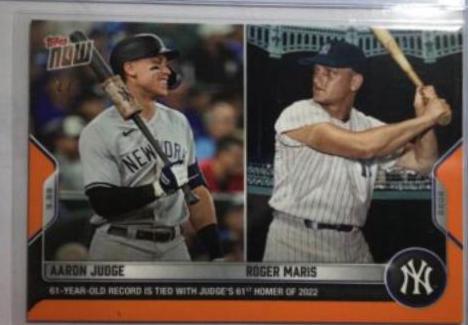 Aaron Judge / Roger Maris [Orange] #976