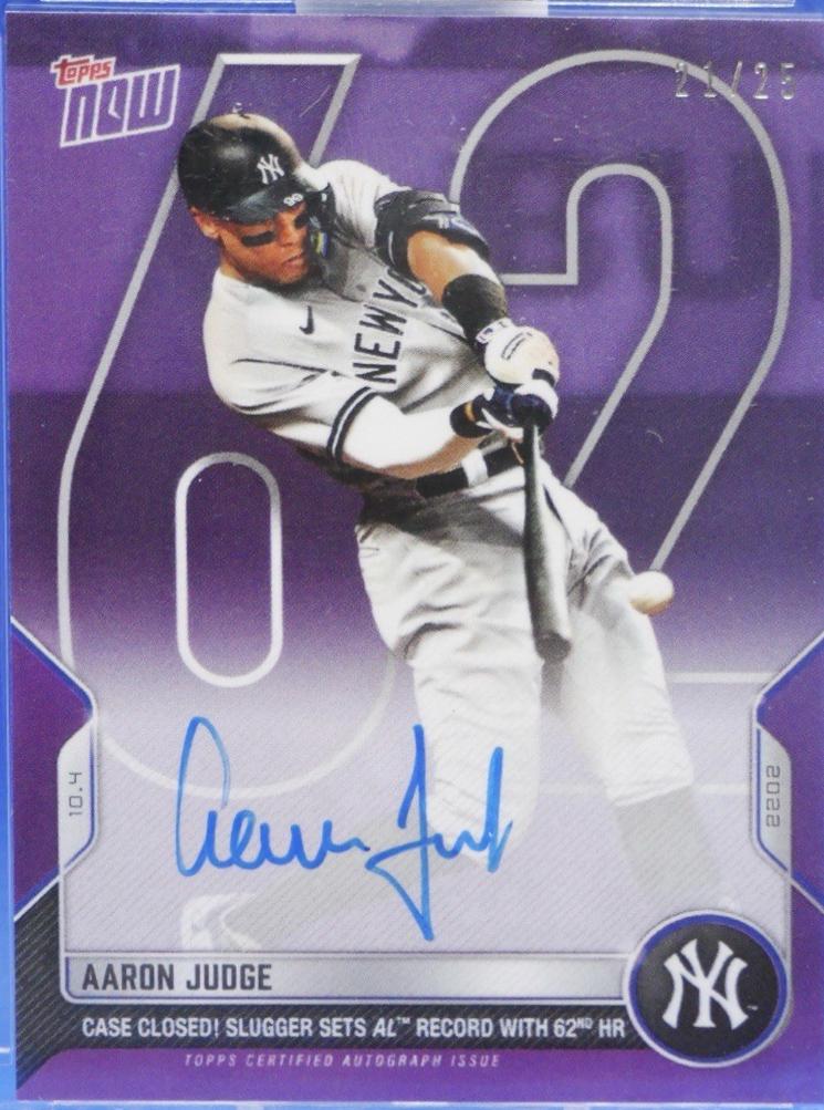 Aaron Judge [Autograph] #1012C