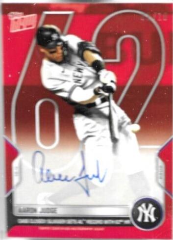 Aaron Judge [Autograph] #1012D