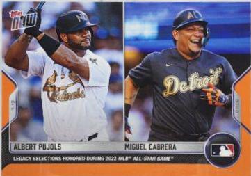 Albert Pujols / Miguel Cabrera [Orange] #573