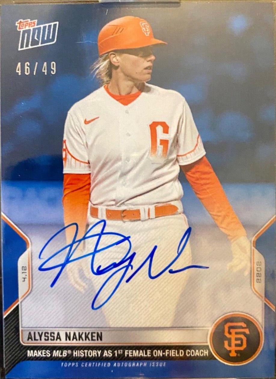 Alyssa Nakken [Autograph] #45B