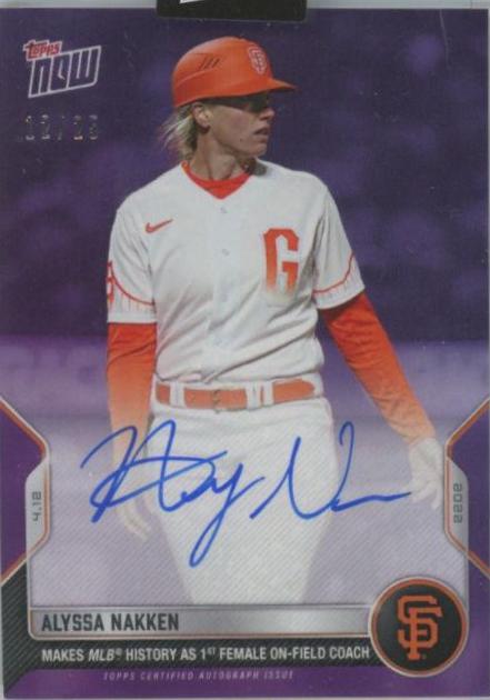 Alyssa Nakken [Autograph] #45C