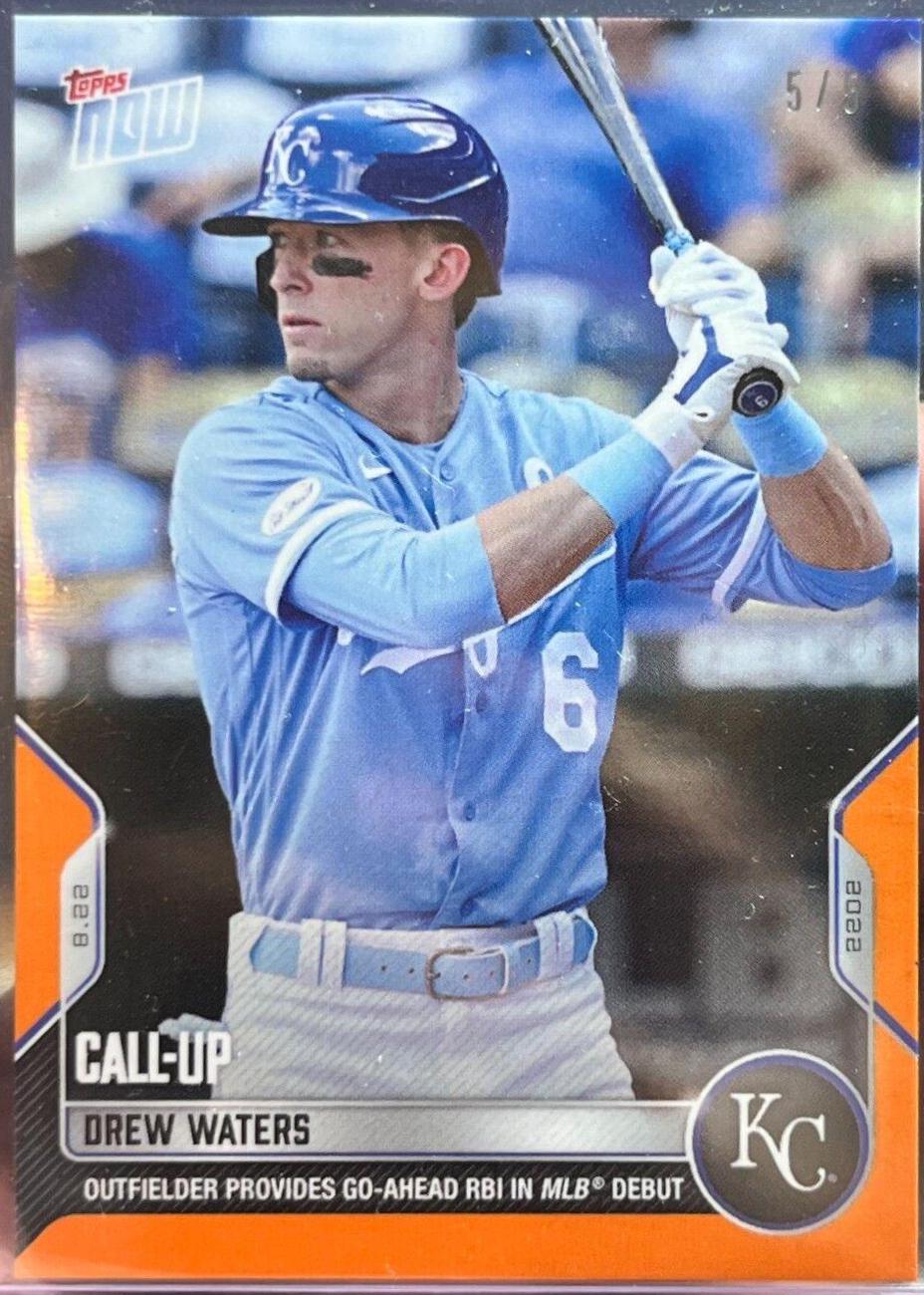 Drew Waters [Orange] #762