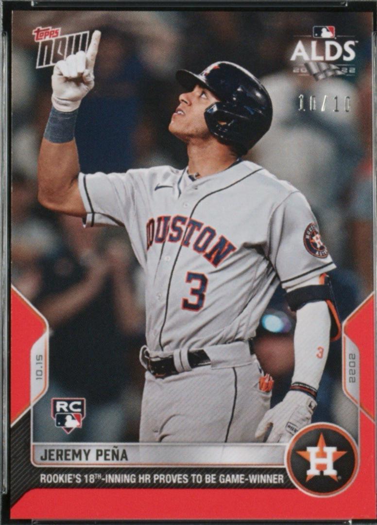 Jeremy Pena [Red] #1084
