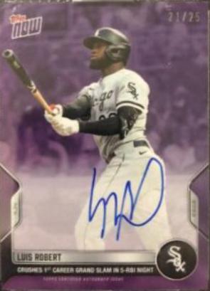 Luis Robert [Autograph] #530C