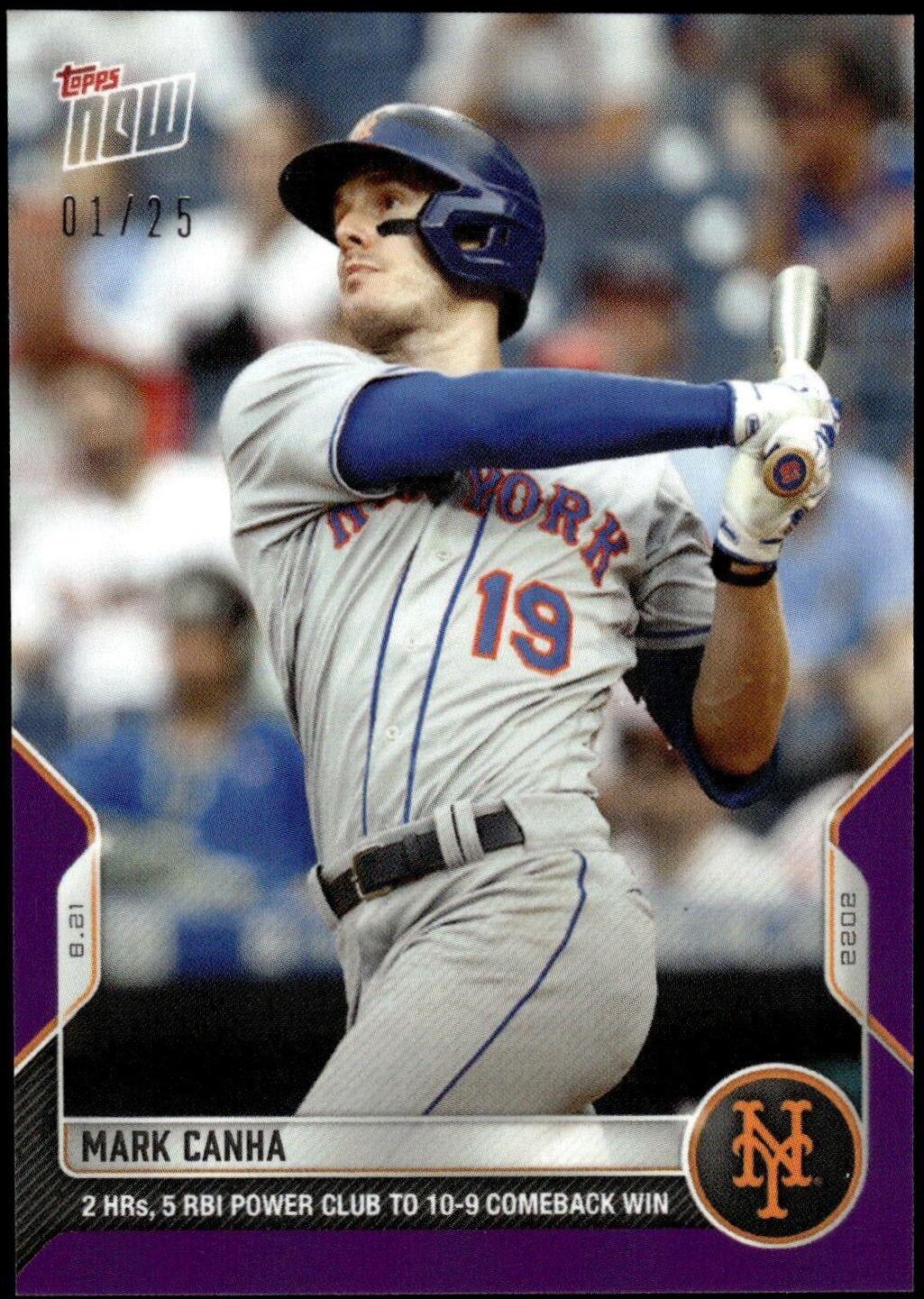 Mark Canha [Purple] #754