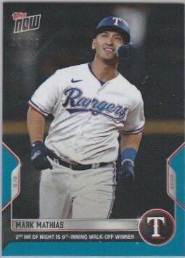 Mark Mathias [Blue] #897