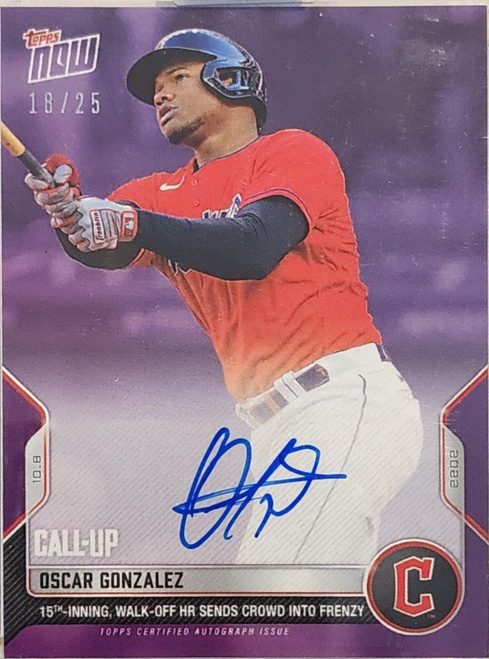 Oscar Gonzalez [Autograph] #1043C