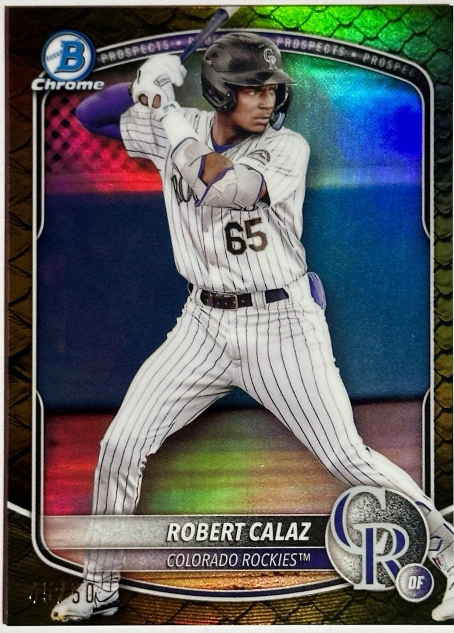 Robert Calaz [Reptilian Gold] #BCP-40