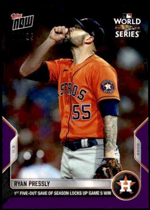 Ryan Pressly [Purple] #1155