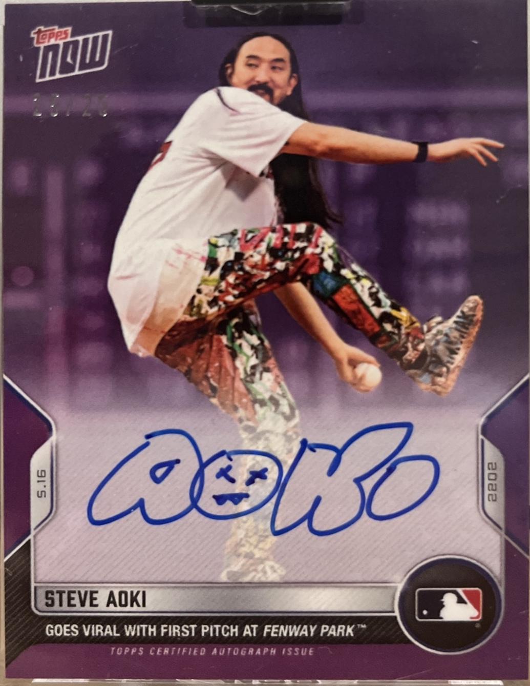 Steve Aoki [Autograph] #191B