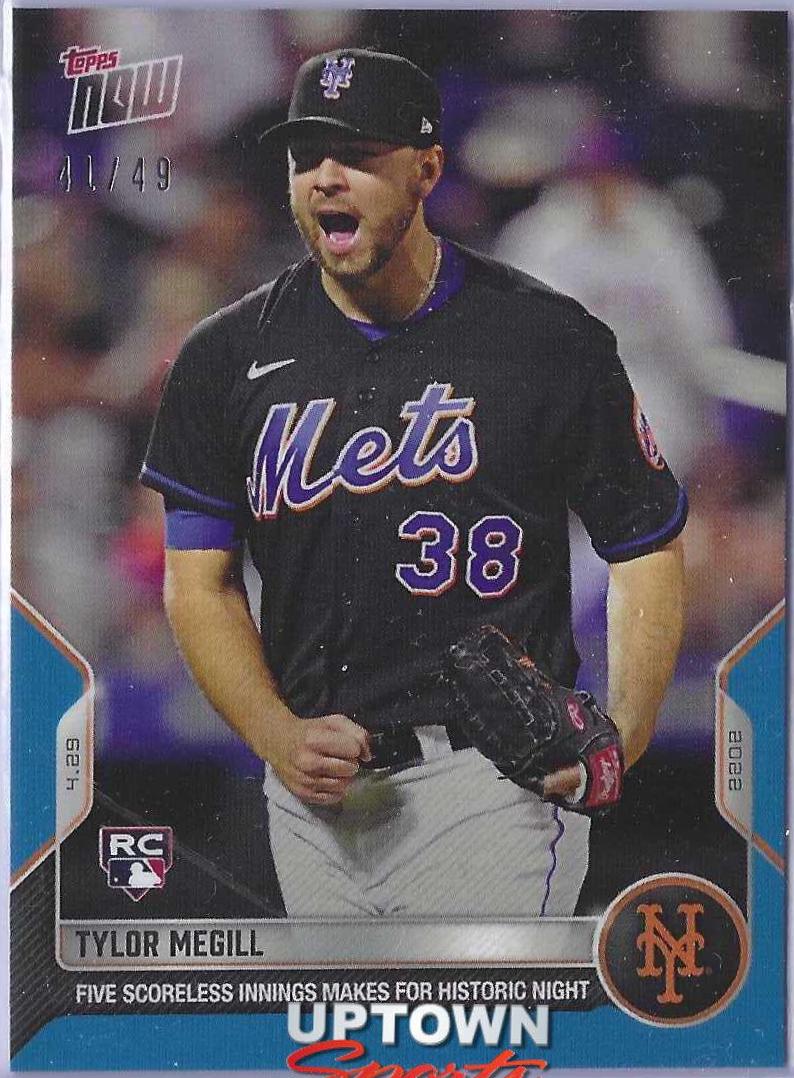 Tylor Megill [Blue] #106
