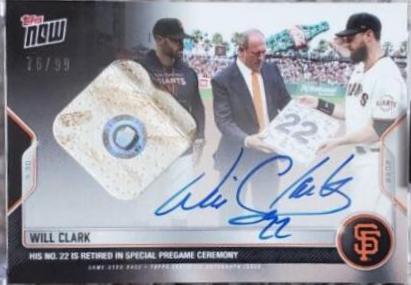 Will Clark [Autograph Relic] #620A