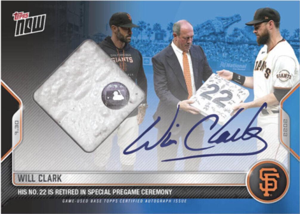 Will Clark [Autograph Relic] #620B