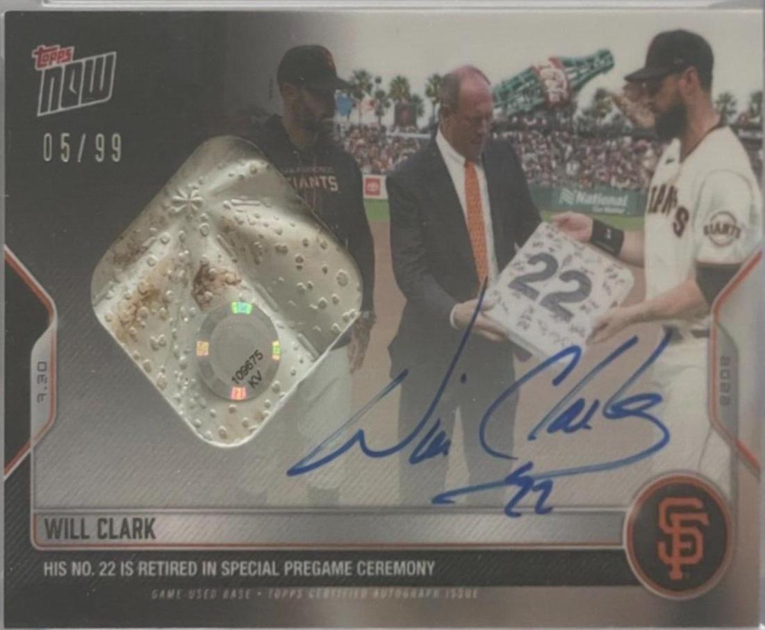 Will Clark [Autograph Relic] #620E