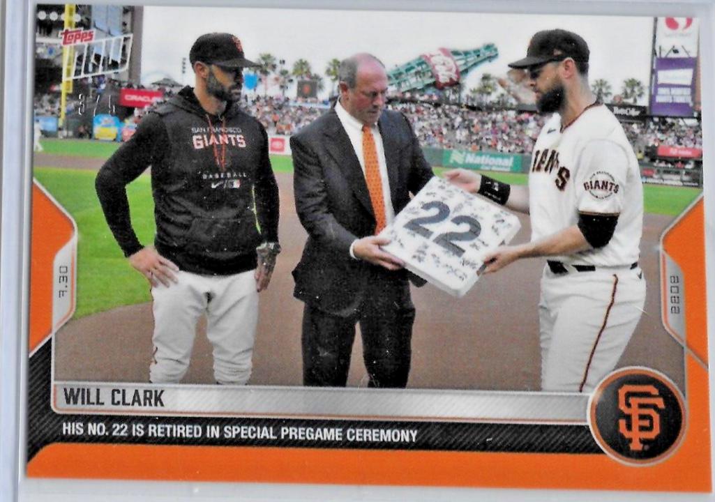 Will Clark [Orange] #620