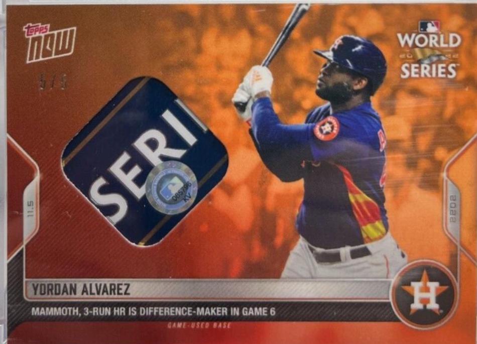 Yordan Alvarez [Relic] #1159E