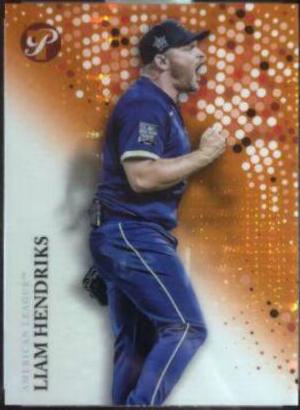 Liam Hendriks [Encased Orange Refractor] #272