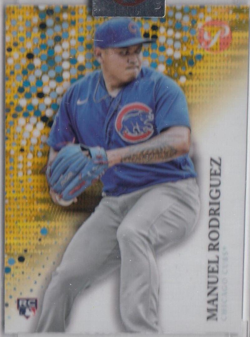 Manuel Rodriguez [Encased Gold Refractor] #91