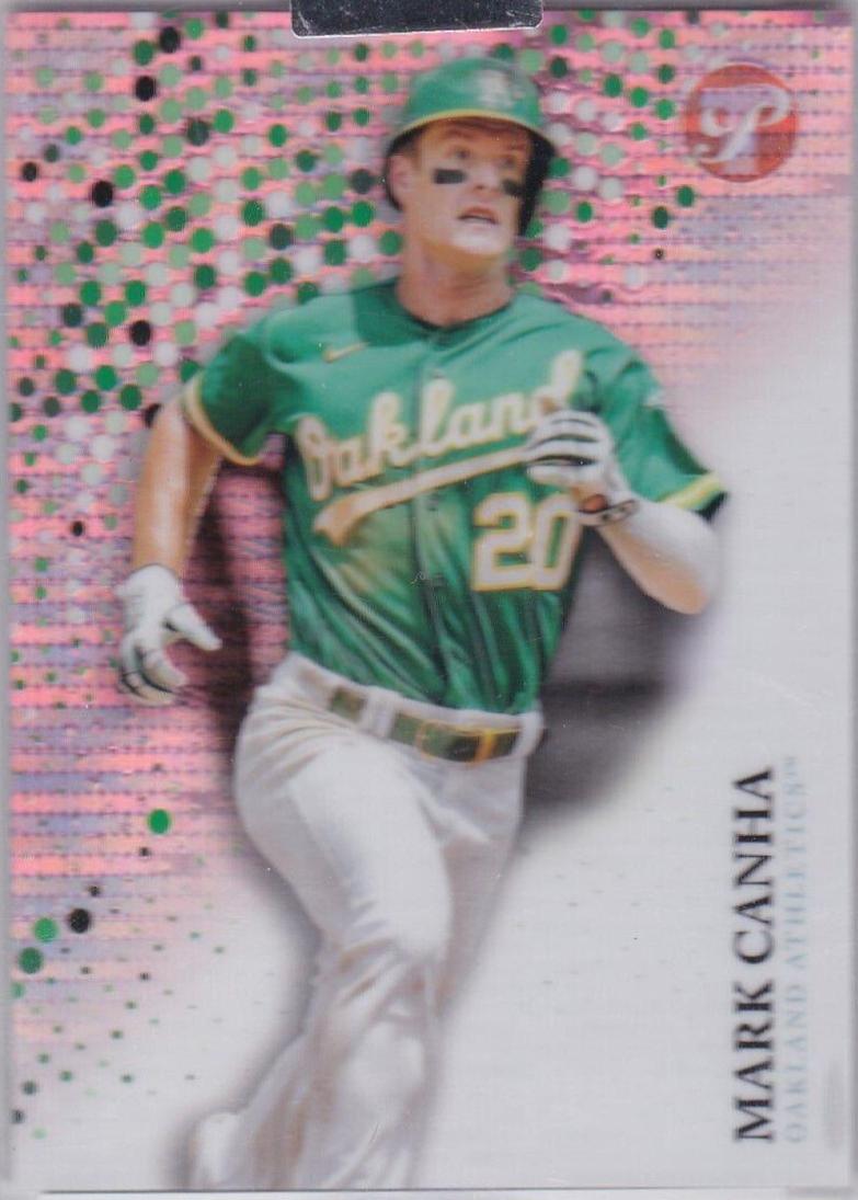 Mark Canha [Encased Pink Refractor] #256