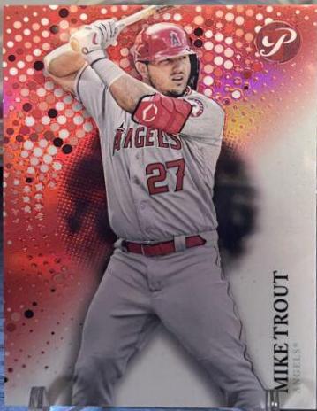 Mike Trout [Red Refractor] #1