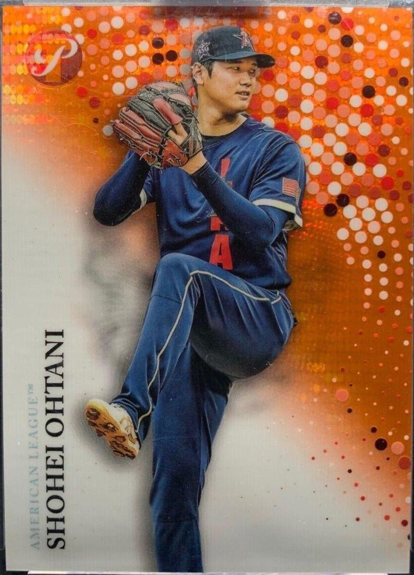 Shohei Ohtani [Encased Orange Refractor] #261