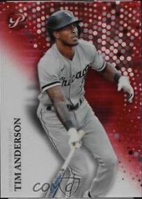 Tim Anderson [Encased Red Refractor] #188