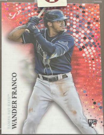 Wander Franco [Encased Red Refractor] #206