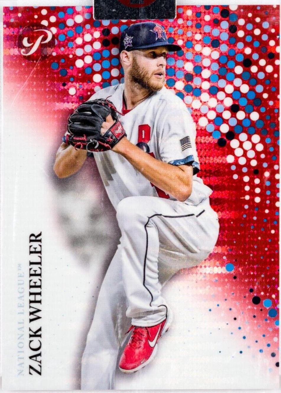 Zack Wheeler [Encased Red Refractor] #265